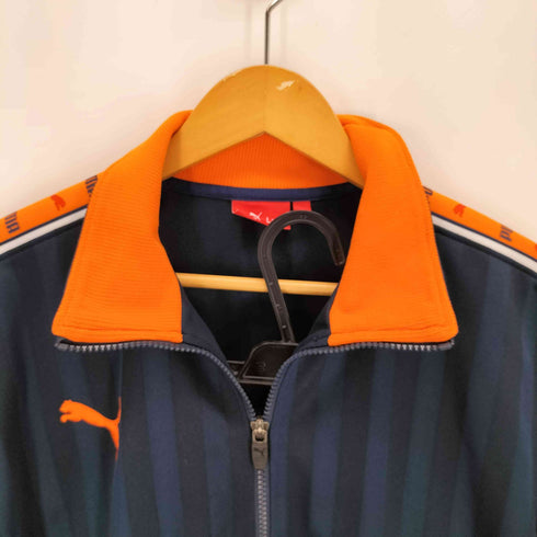 プーマ PUMA ロゴプリント サイドライン トラックジャケット パンツ プージャー メンズ L