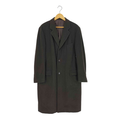 シーケーカルバンクライン ck Calvin Klein ウール ナイロン ロング チェスター コート メンズ import:L