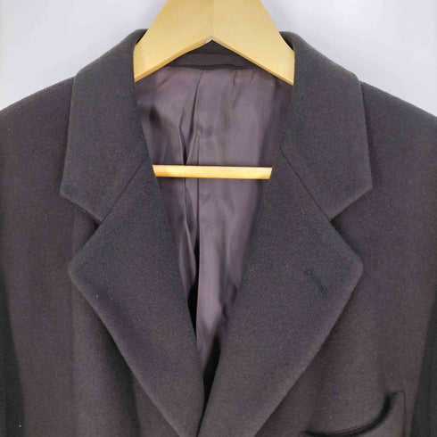 シーケーカルバンクライン ck Calvin Klein ウール ナイロン ロング チェスター コート メンズ import:L
