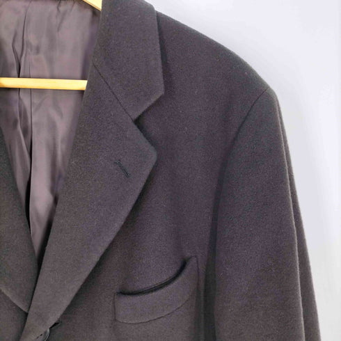 シーケーカルバンクライン ck Calvin Klein ウール ナイロン ロング チェスター コート メンズ import:L