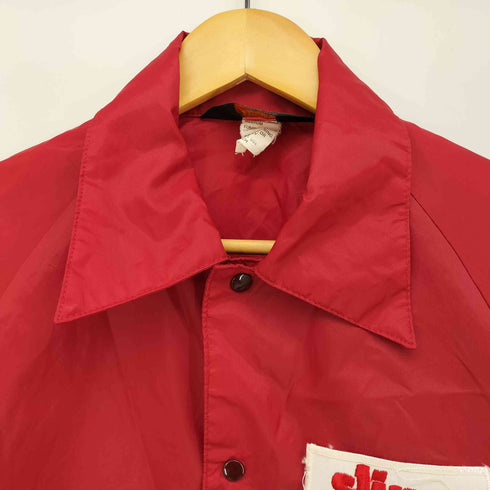 プラジャック Pla-Jac 70-80S USA製 ワッペン ナイロン コーチジャケット メンズ US:40