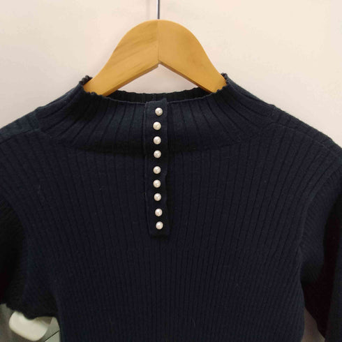 エヌナチュラルビューティーベーシック N.NATURAL BEAUTY BASIC バックパールボタンドッキングワンピース レディース JPN:M