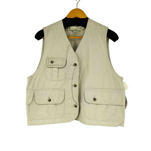 エディーバウアー Eddie Bauer 90S 白タグ ハンティングベスト レディース import:S