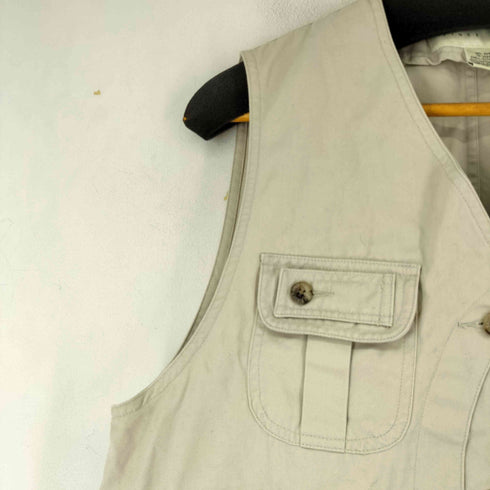 エディーバウアー Eddie Bauer 90S 白タグ ハンティングベスト レディース import:S