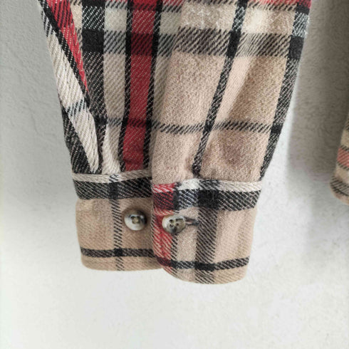 セントジョンズベイ STJOHNS BAY 80s 襟芯 USA製 ネルシャツ メンズ M