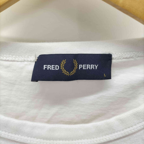 フレッドペリー FRED PERRY Ringer T-Shirt リンガーTシャツ メンズ import:L