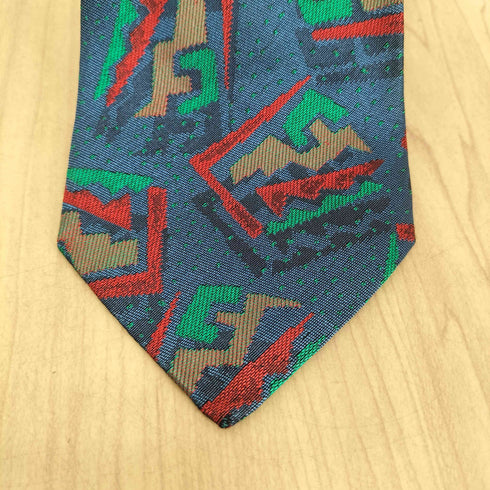 ジャンニヴェルサーチ GIANNI VERSACE 総柄シルクネクタイ メンズ