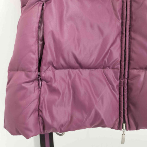 ユナイテッドカラーズオブベネトン UNITED COLORS OF BENETTON ベルト付 ダウンジャケット レディース EUR:42