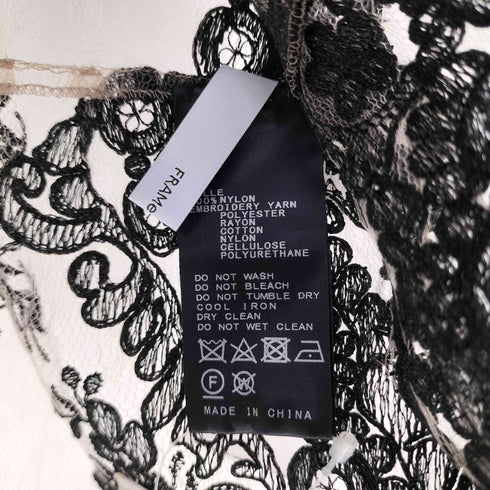 フレームワーク FRAMeWORK チュールレース刺繍 レディース FREE