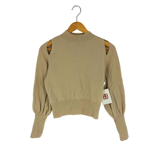 セルフォード CELFORD 肩スリットカシミヤニットプルオーバー レディース ONE SIZE