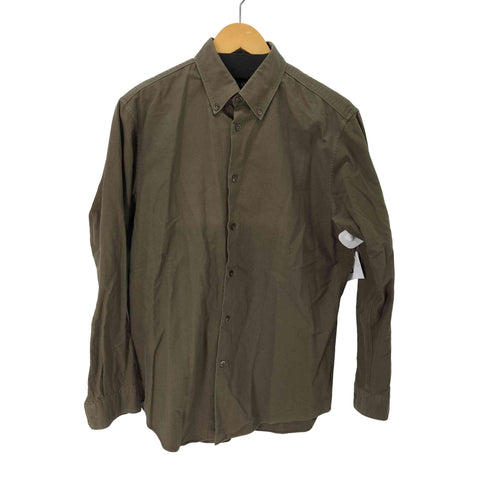 カルバンクライン CALVIN KLEIN オックスフォード ボタンダウンシャツ メンズ import:M