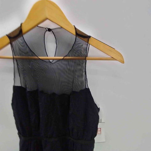 ヴィヴィアンタム VIVIENNE TAM DRESS フラワー刺繍 レースノースリーブワンピース レディース 1