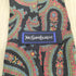 イヴサンローラン Yves Saint Laurent ペイズリー柄シルクネクタイ メンズ
