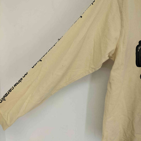 ゴースローキャラバン go slow caravan ホットサンド猫 プリント ロングスリーブTEE メンズ JPN:2