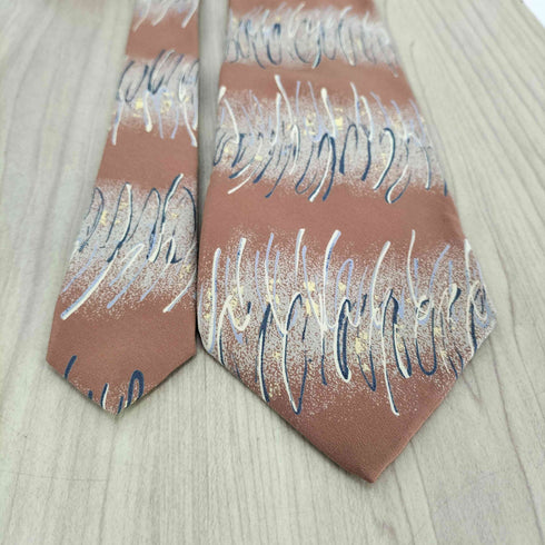 イッセイミヤケデザインスタジオ im ISSEY MIYAKE DESIGN STUDIO イラストデザインシルクネクタイ メンズ