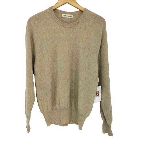 ピュア カシミヤ pure cashmere カシミヤ100 ロングスリーブニット レディース import:L