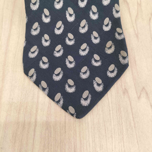 ジョルジオアルマーニ Giorgio Armani MADE IN ITALY 総柄シルクネクタイ メンズ