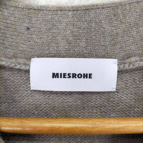 ミースロエ MIESROHE 25AW ソフトシャギーオーバーサイズNT domestic レディース ONE SIZE
