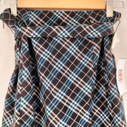 バーバリーブルーレーベル BURBERRY BLUE LABEL チェックプリーツミニスカート レディース 38
