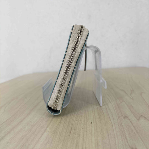 マーガレットハウエルアイデア Margaret Howell idea チェック柄Lジップウォレット レディース