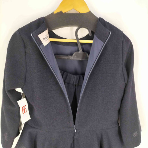 DRESS LAB 【手洗い可/セレモニースーツ】ペプラムツイードトップス・ツイードテーパードパンツ 2点セット レディース M