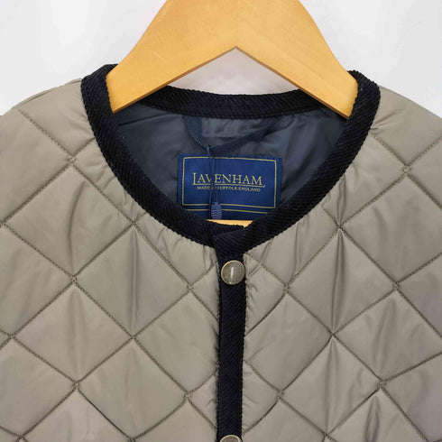 ラベンハム LAVENHAM Longline Crew Neck Gilet キルティングロングベスト ジレ コート レディース 10 / 38
