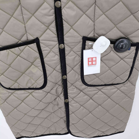 ラベンハム LAVENHAM Longline Crew Neck Gilet キルティングロングベスト ジレ コート レディース 10 / 38