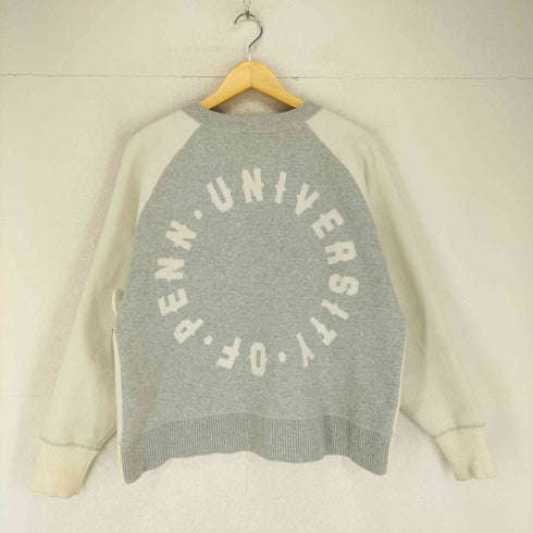 ニコアンド niko and... バックロゴZIPニットプルオーバー レディース JPN:L