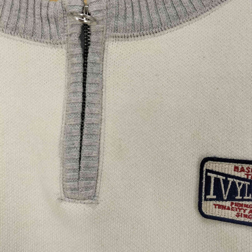 ニコアンド niko and... バックロゴZIPニットプルオーバー レディース JPN:L