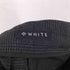 ホワイト WHITE グレンチェックストレッチテーパードパンツ レディース JPN:38