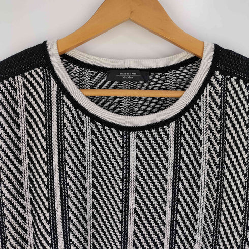 ウィークエンドマックスマーラ Weekend Max Mara 総柄 コットンニット レディース import:M