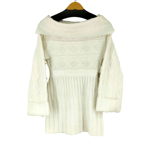 ダーリッチ Darich ヘアリーオフショルニットミニワンピース レディース FREE