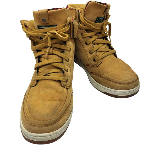 ティンバーランド Timberland レザー イエロー チャッカブーツ メンズ JPN:27.5