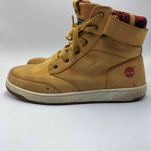 ティンバーランド Timberland レザー イエロー チャッカブーツ メンズ JPN:27.5