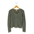 アルマーニコレツィオーニ ARMANI COLLEZIONI ドット織り Vネックニット レディース EUR:46