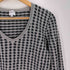 アルマーニコレツィオーニ ARMANI COLLEZIONI ドット織り Vネックニット レディース EUR:46