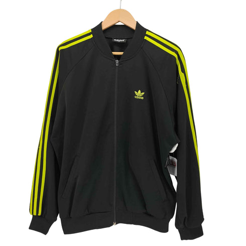 アディダス adidas 90S トレフォイルロゴ スリーストライプトラック ジャケット メンズ import:M