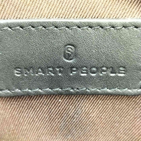 SMART PEOPLE レザー ビジネスバッグ バックパック リュックサック メンズ