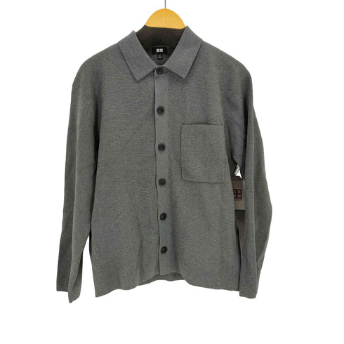 ユニクロ UNIQLO ミラノリブシャツカーディガン メンズ JPN:M