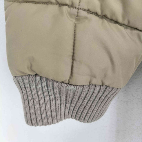 バンズ VANS ドローコード付襟袖リブ切替中綿ジャケット メンズ M