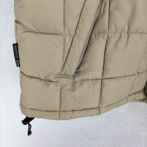 バンズ VANS ドローコード付襟袖リブ切替中綿ジャケット メンズ M