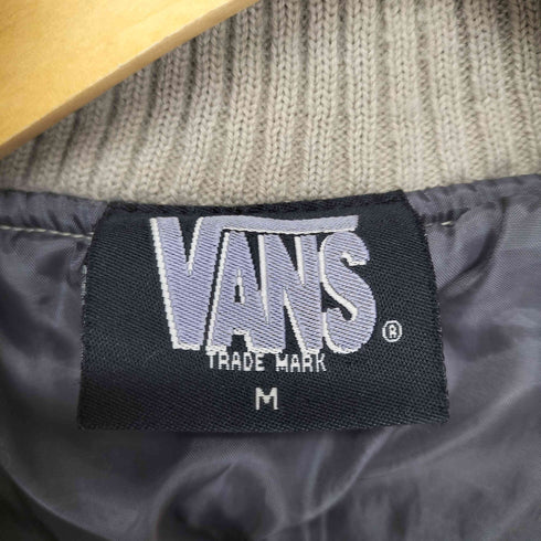 バンズ VANS ドローコード付襟袖リブ切替中綿ジャケット メンズ M
