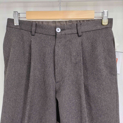 ビューティーアンドユースユナイテッドアローズ BEAUTY & YOUTH UNITED ARROWS トリコチンツイル 1プリーツテーパードパンツ メンズ JPN:M