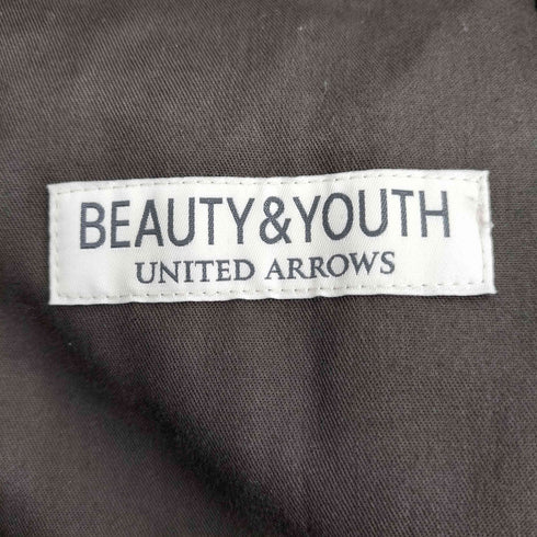 ビューティーアンドユースユナイテッドアローズ BEAUTY & YOUTH UNITED ARROWS トリコチンツイル 1プリーツテーパードパンツ メンズ JPN:M