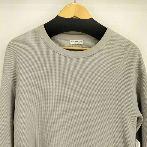 ビューティーアンドユースユナイテッドアローズ BEAUTY & YOUTH UNITED ARROWS ハイゲージ コットン スウェット クルーネック カットソー メンズ JPN:M