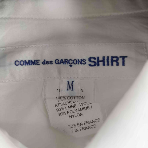 コムデギャルソンシャツ COMME des GARCONS SHIRT LETTERING DETAIL SHIRT メンズ JPN:M