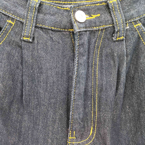JHL-JEANS ワイドレッグ デニム ショーツ メンズ M