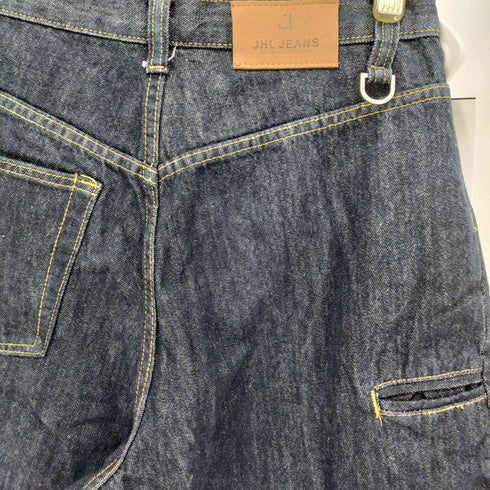 JHL-JEANS ワイドレッグ デニム ショーツ メンズ M