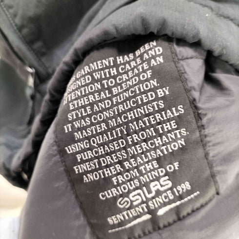 サイラス SILAS 24AW GARMENT DYED PUFFER MILITARY JACKET ガーメント ダイ パファー ミリタリー ジャケット メンズ JPN:L
