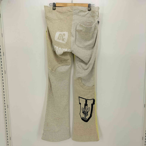 アンダーカバー UNDERCOVER 03AW PAPER DOLL期 クレージーパターン 再構築 コーデュロイ切替 スウェットパンツ メンズ